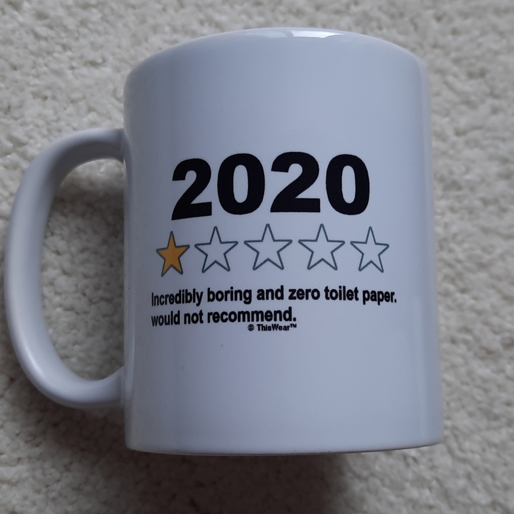 3 for $30. 2020 year in review coffee mug